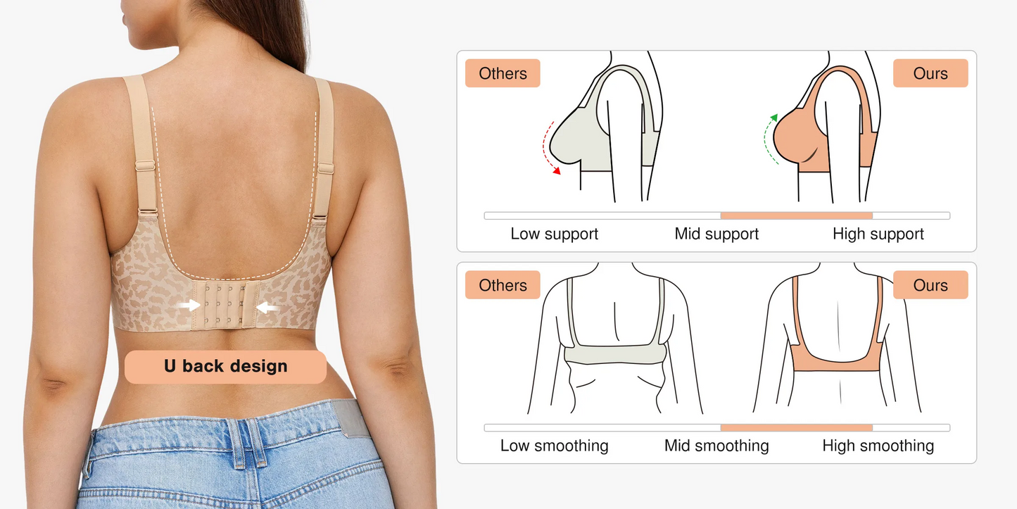 Velourette™ Bezešvá bralette podprsenka