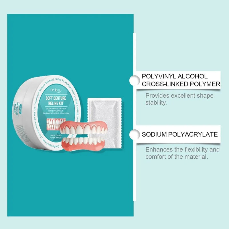 VelvetDent™ Silikonové protézy