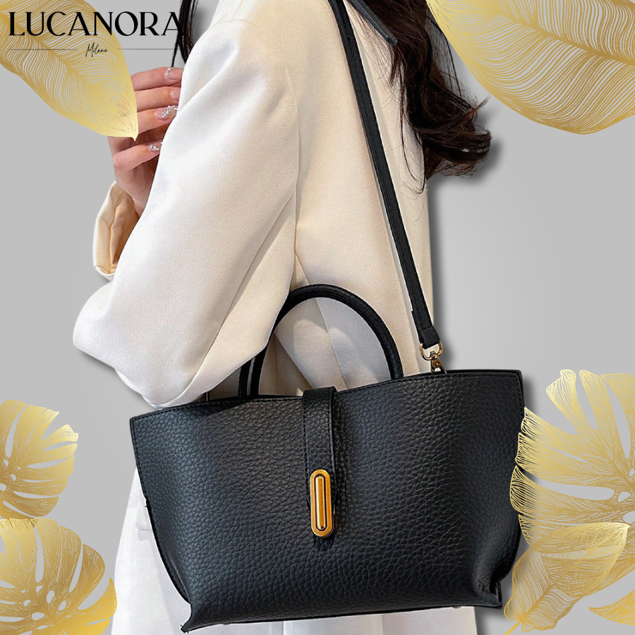 Vilma Politi™ Dámská elegantní jednobarevná kabelka