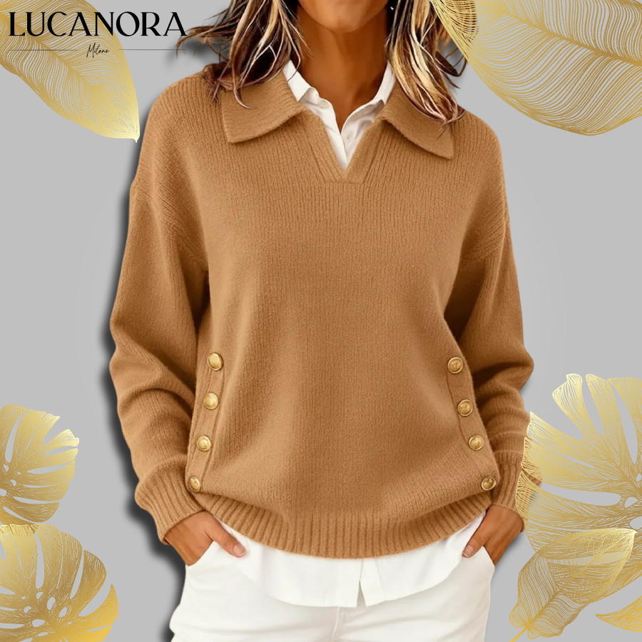 Zabina Turiano™ Dámský pohodlný svetr