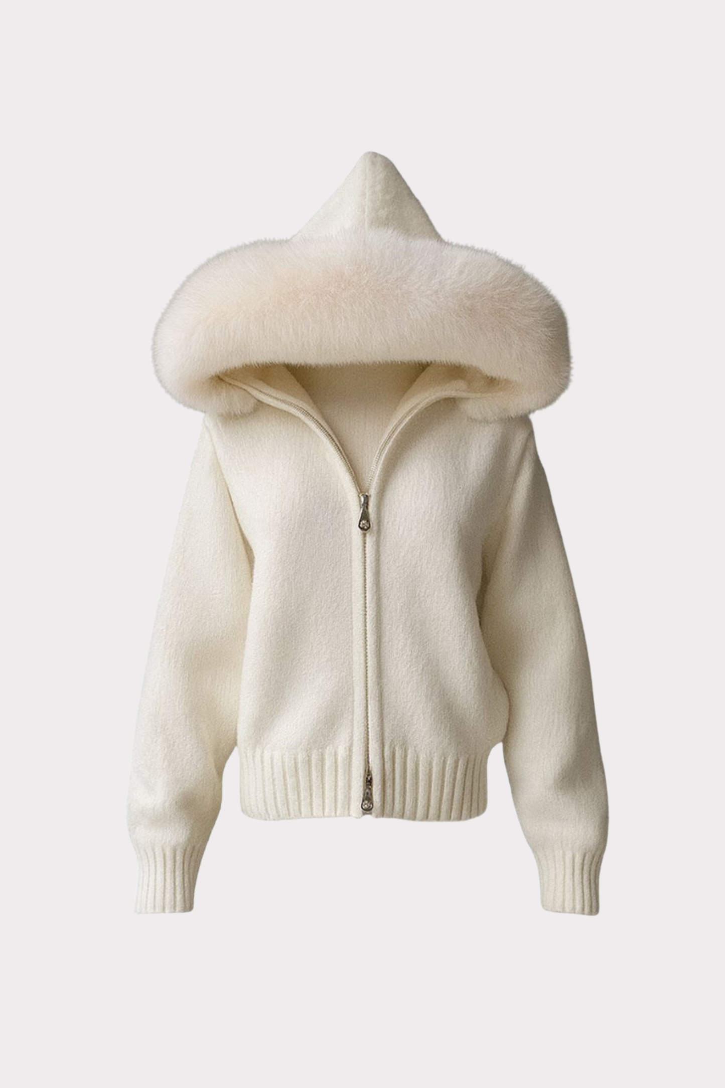 Zaira Perna™ Zateplená mikina s kožíškem