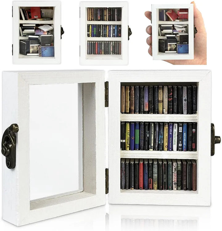 ZenShelf™ Mini dřevěná krabička na ukládání knih