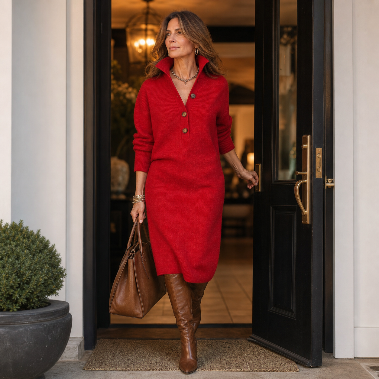 Adriana Agnelli™ Elegantní denní šaty pro pohodlí bez námahy