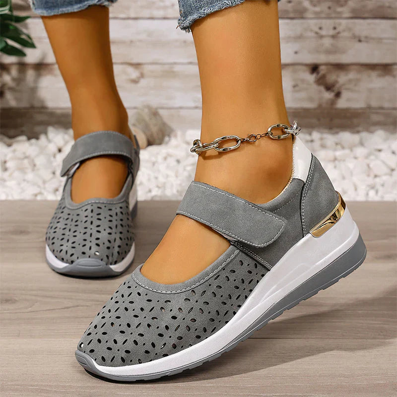 AiraStep™ Prodyšné platformové boty pro celodenní pohodlí