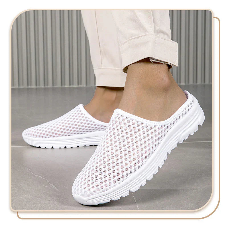 AiroStep™ Prodyšné pantofle pro příjemné osvěžení