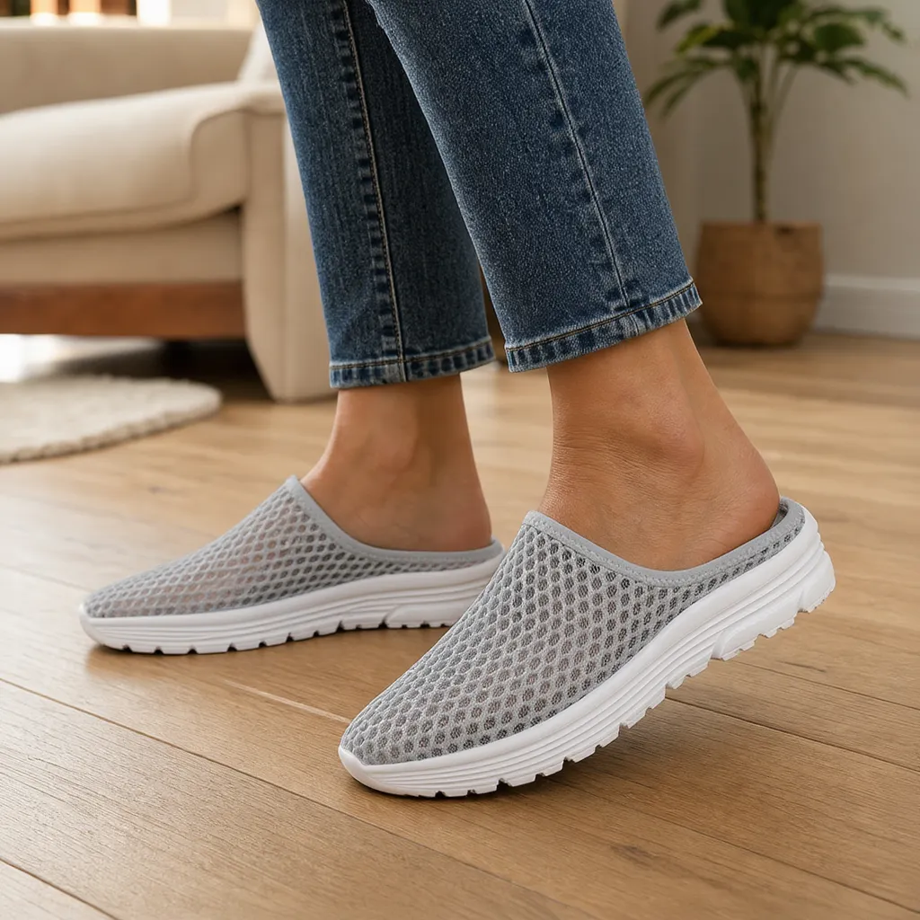 AiroStep™ Prodyšné pantofle pro příjemné osvěžení