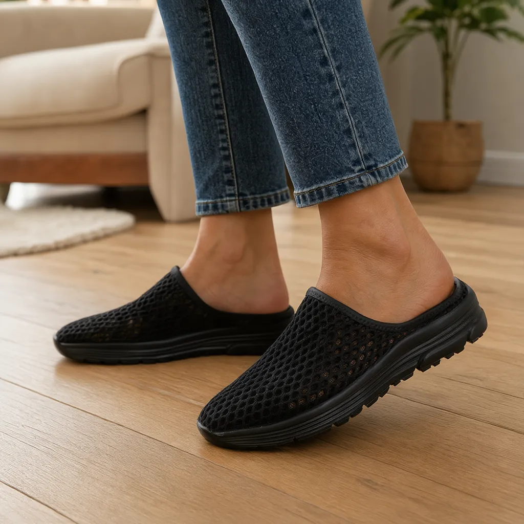 AiroStep™ Prodyšné pantofle pro příjemné osvěžení