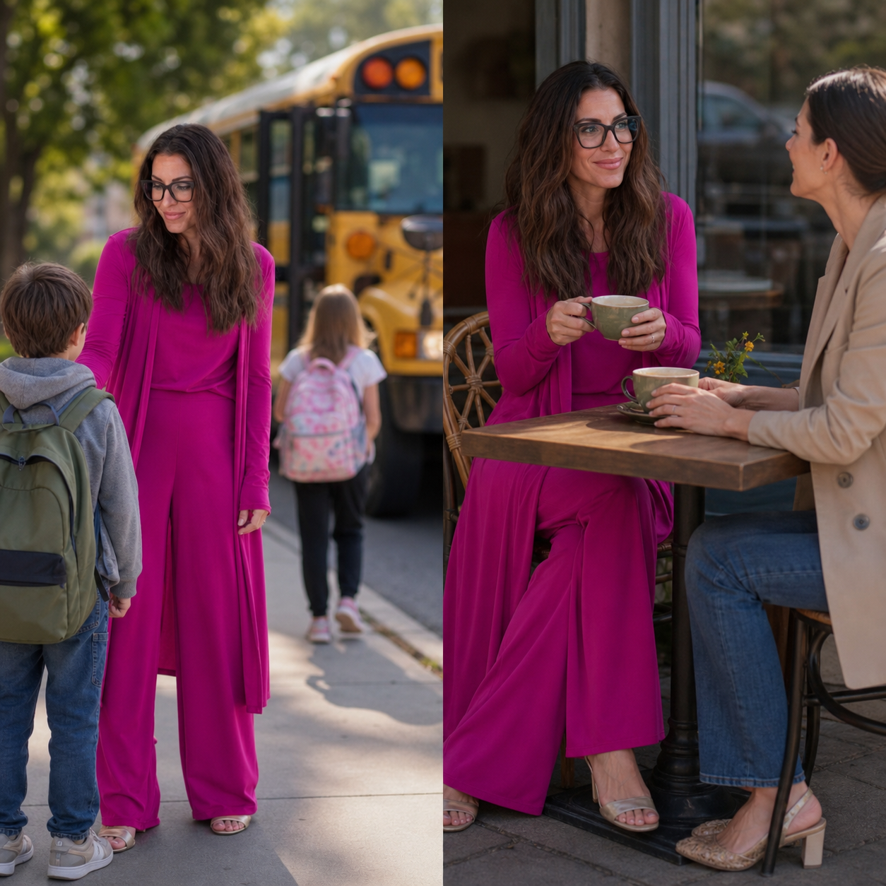 Annunziata Lonardo™ Koordinovaný outfit set pro bezstarostný styl