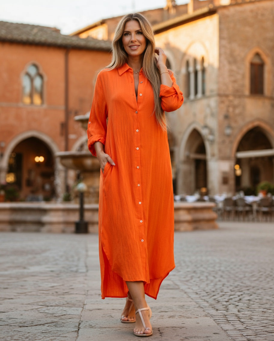 Antonella Giordano™ Volné pohodlné šaty
