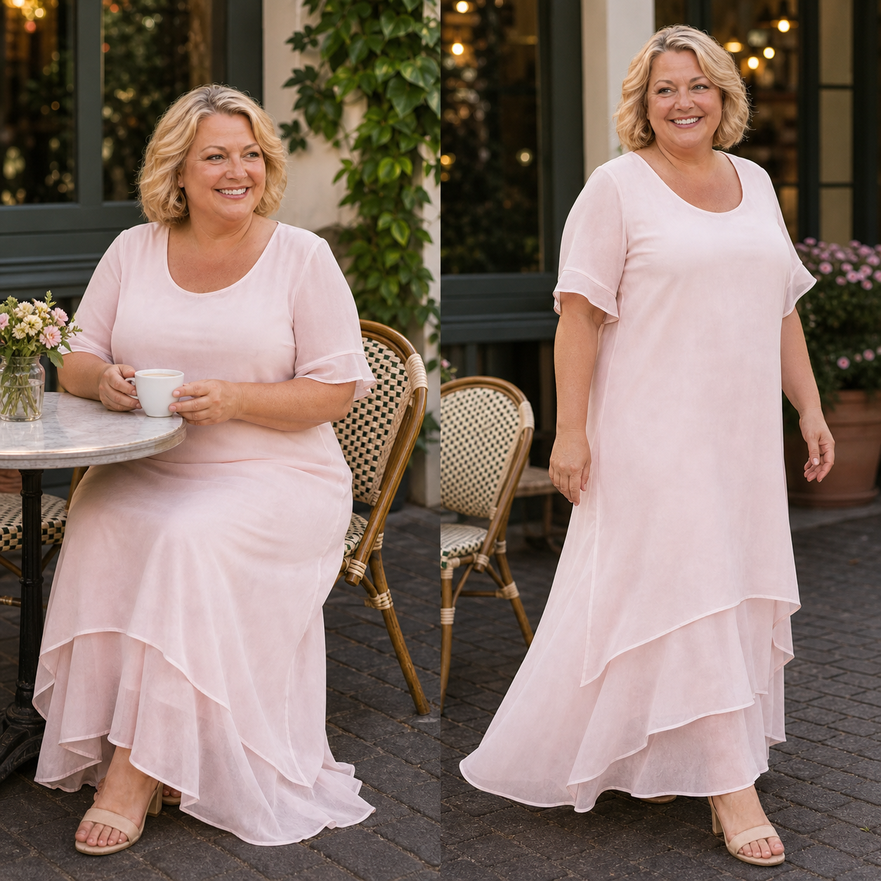 Antonia Lucania™ Vzdušné maxi šaty pro bezstarostnou letní eleganci