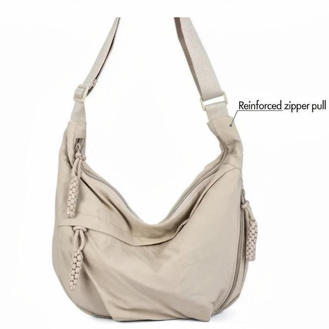 CompactCarry Pro™ minimalistická nylonová taška přes rameno