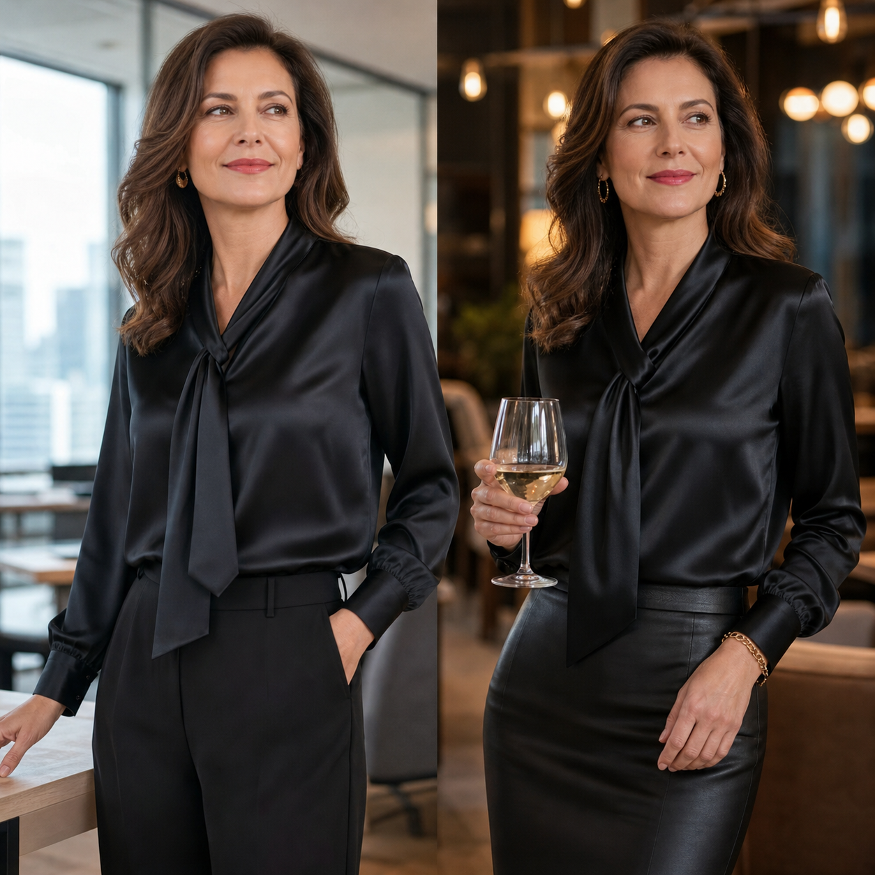 Barbara Abbondanza™ Elegantní košile do práce i na víkend