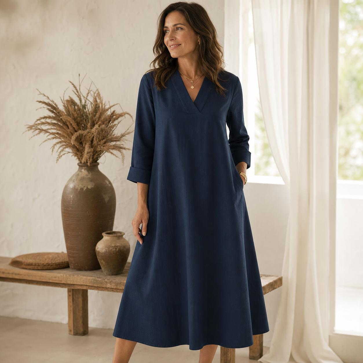 Barbara Della Valle™ Prodyšné letní šaty pro bezstarostný styl