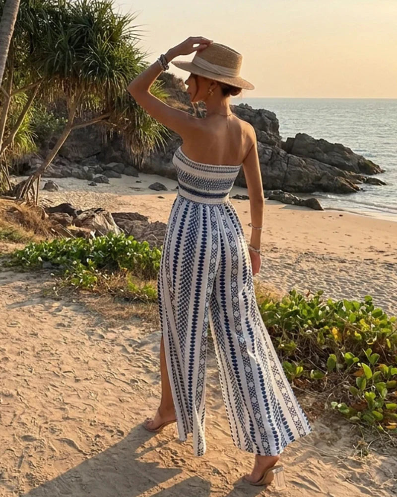 Benedetta Arcangeli™Lehký overal s elegantním řasením a výrazným stylem
