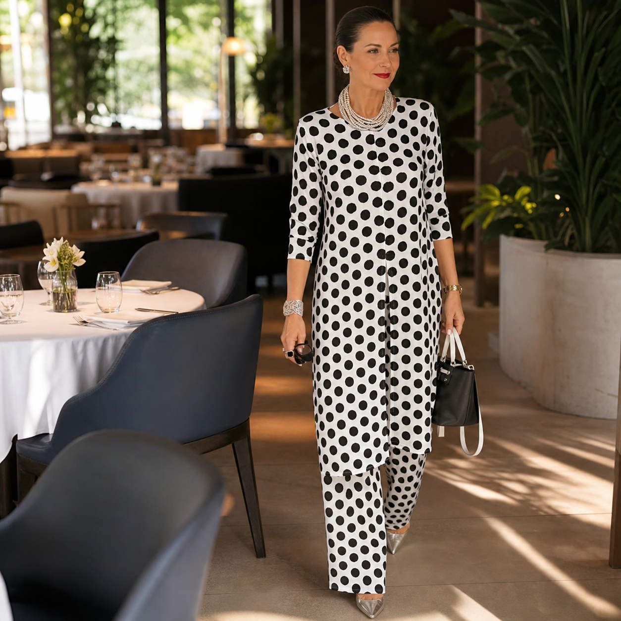 Benedetta Barletta™ Koordinovaný dvoudílný set pro bezstarostný styl