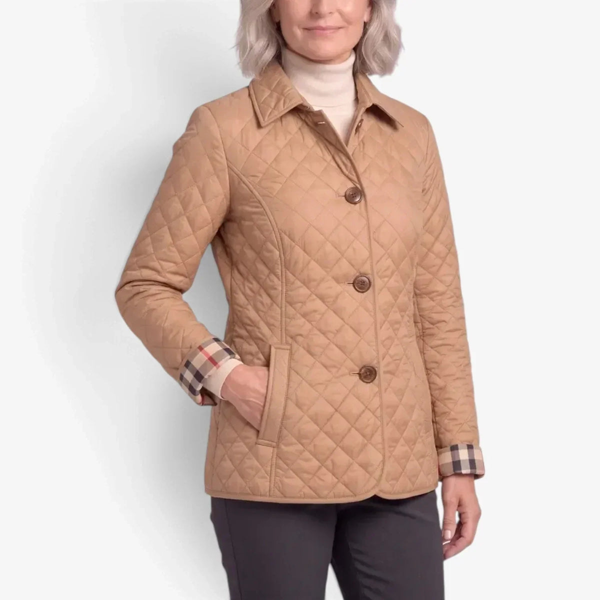Berta Zamboni™ Všestranná prošívaná bunda pro elegantní vrstvení