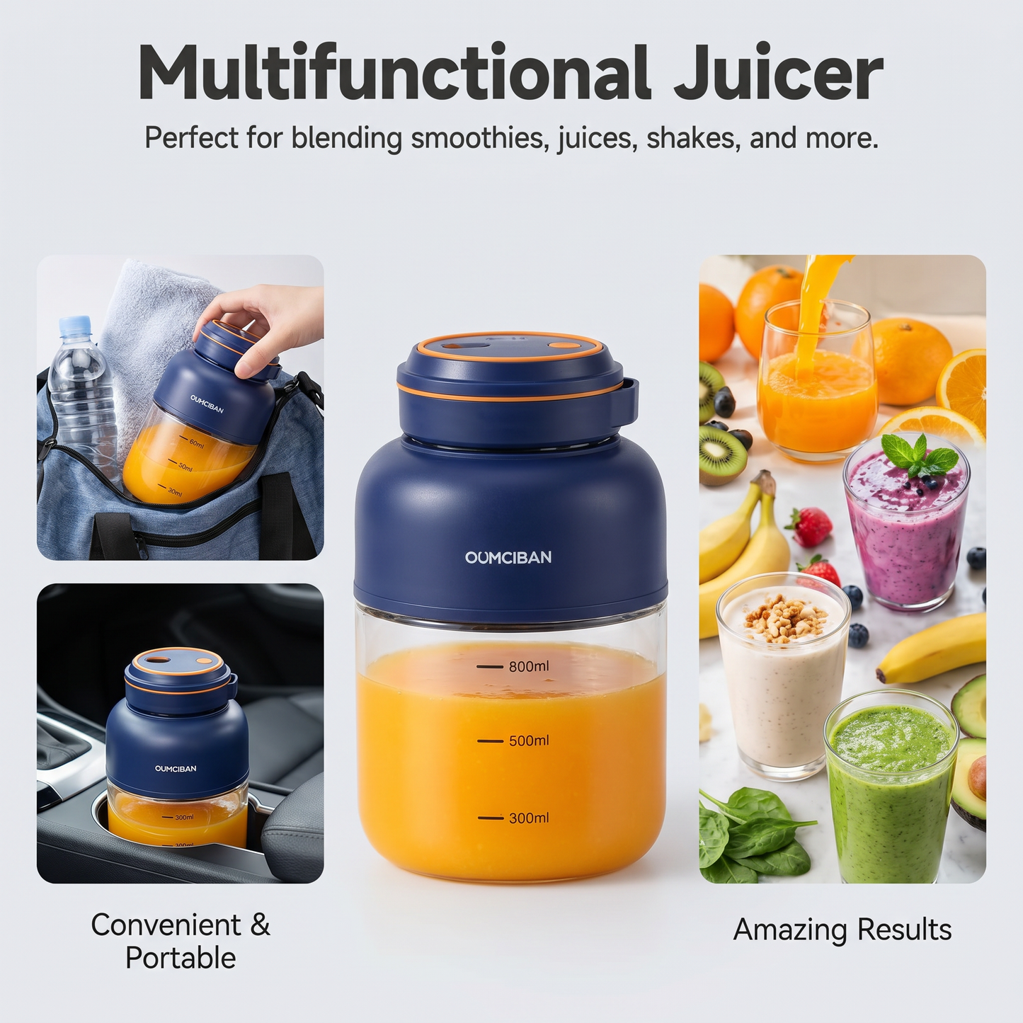 BlendGo Pro™ Přenosný mixér na smoothie