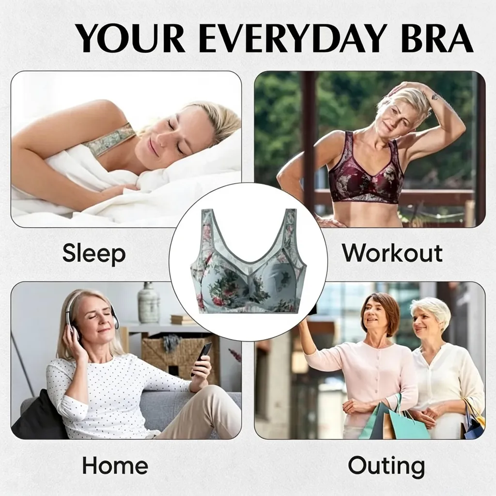 BloomBra™ Prodyšná podprsenka pro každodenní pohodlí