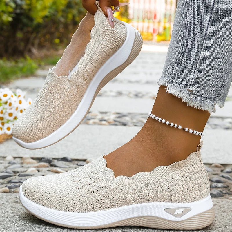 BreezeStep™ Polstrované nazouvací boty pro celodenní chůzi