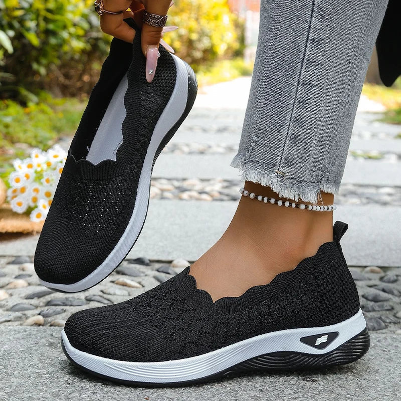 BreezeStep™ Polstrované nazouvací boty pro celodenní chůzi