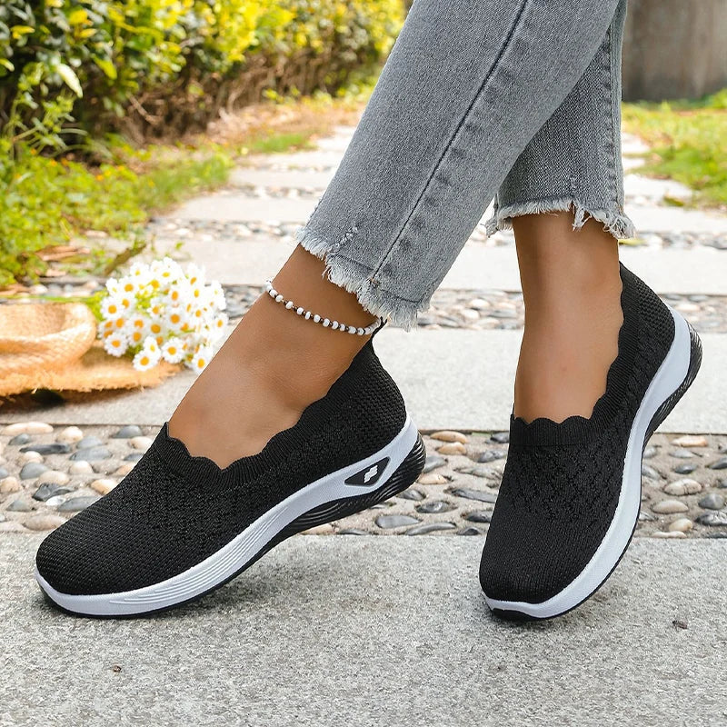 BreezeStep™ Polstrované nazouvací boty pro celodenní chůzi