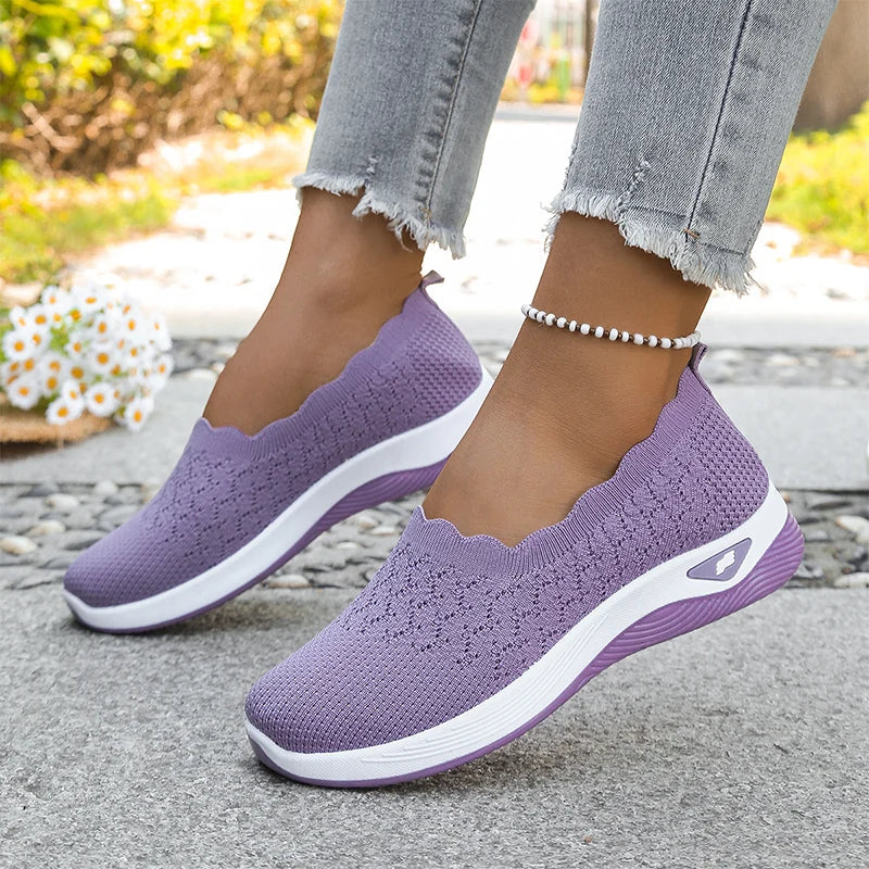 BreezeStep™ Polstrované nazouvací boty pro celodenní chůzi