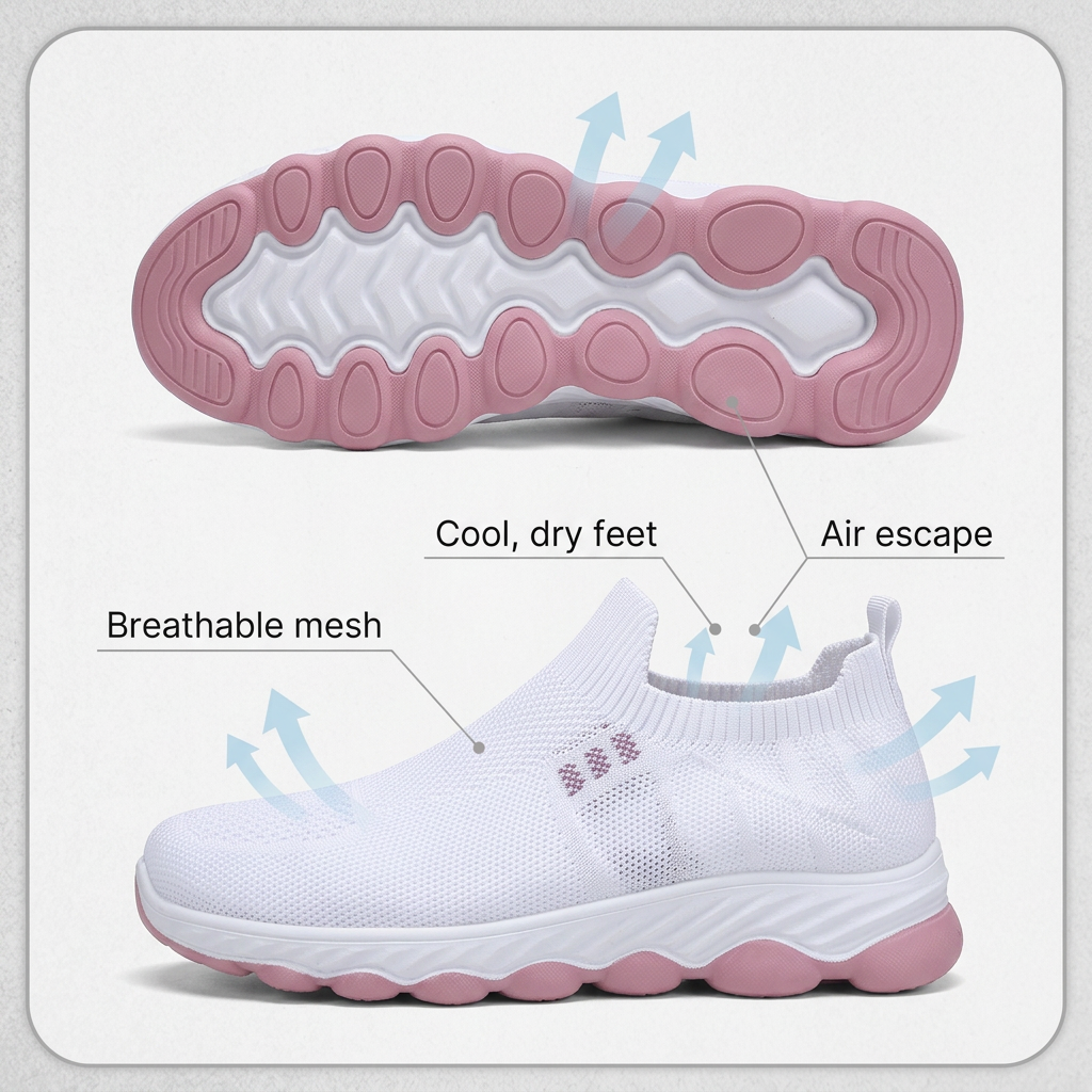 BreezeStep Prime™ Prodyšné pohodlné boty pro bezstarostné nošení