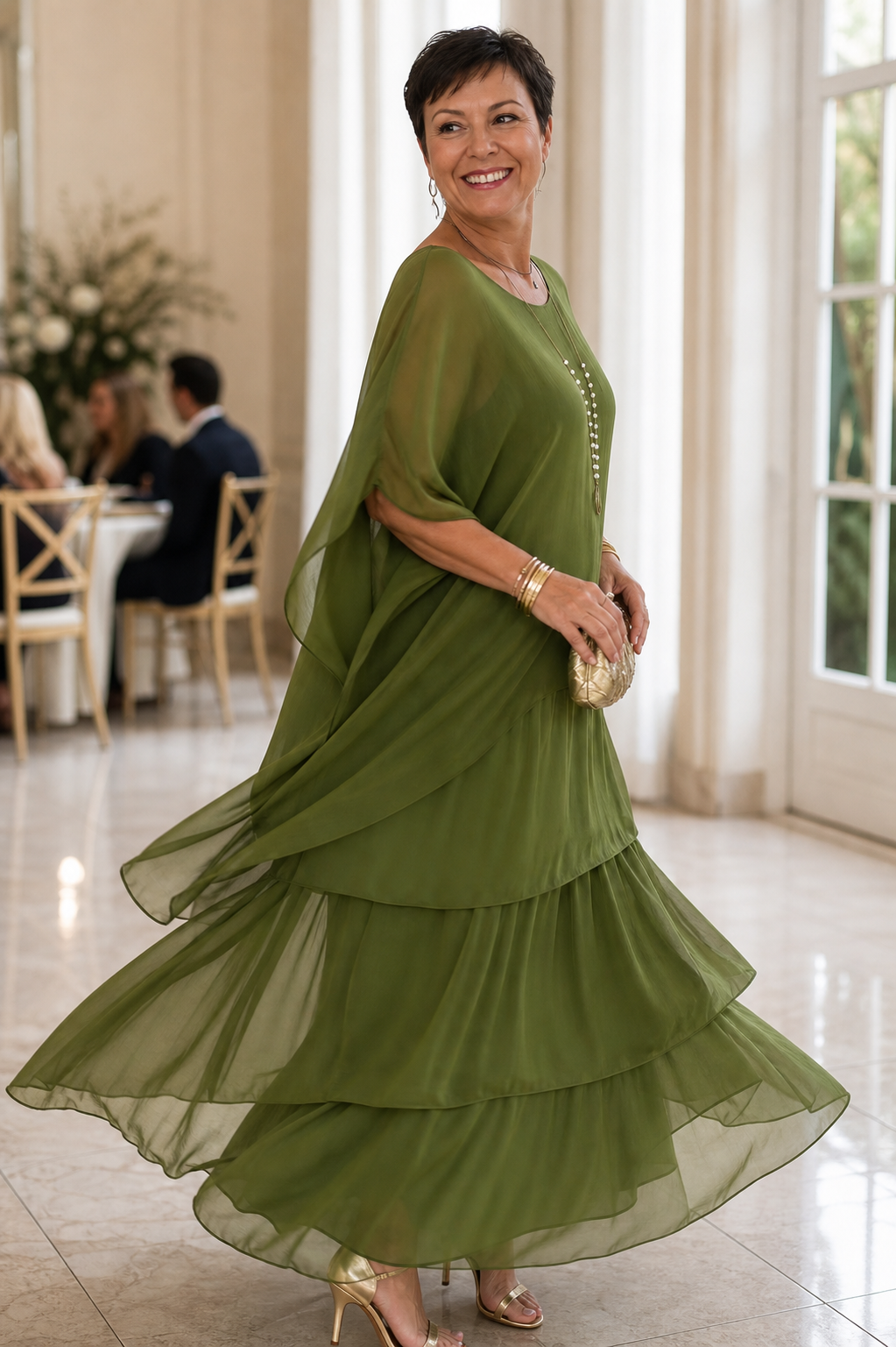 Camilla Agnelli™ Elegantní šaty pro společenské příležitosti