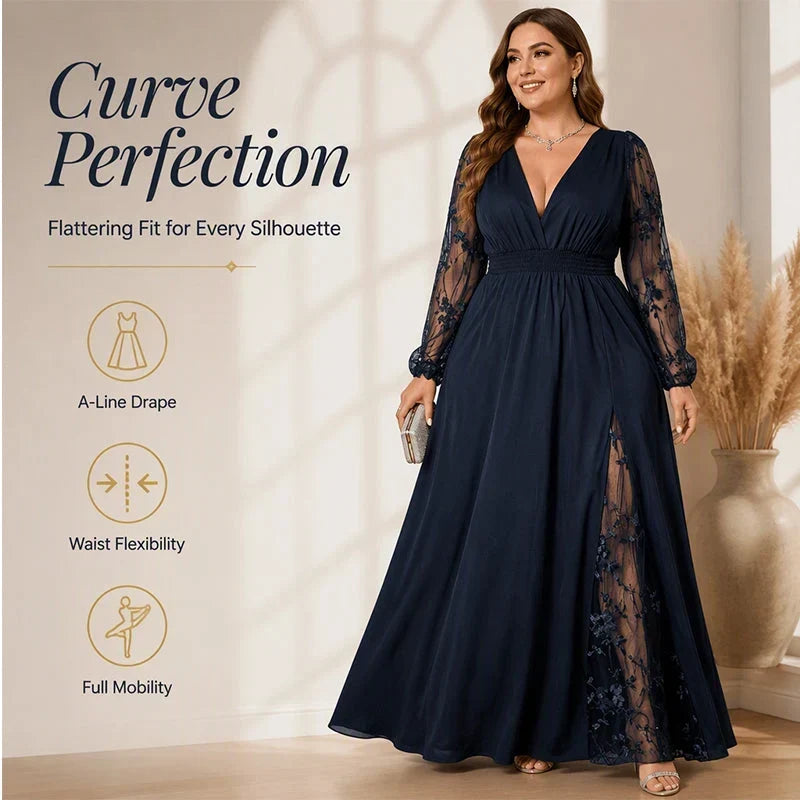 Camilla Amato™ Elegantní krajkové šaty pro zvláštní příležitosti