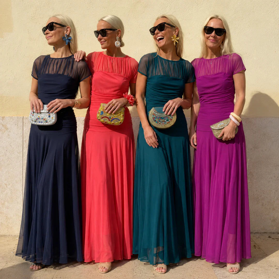 Camilla Della Valle™ Elegantní splývavé šaty pro zvláštní příležitosti