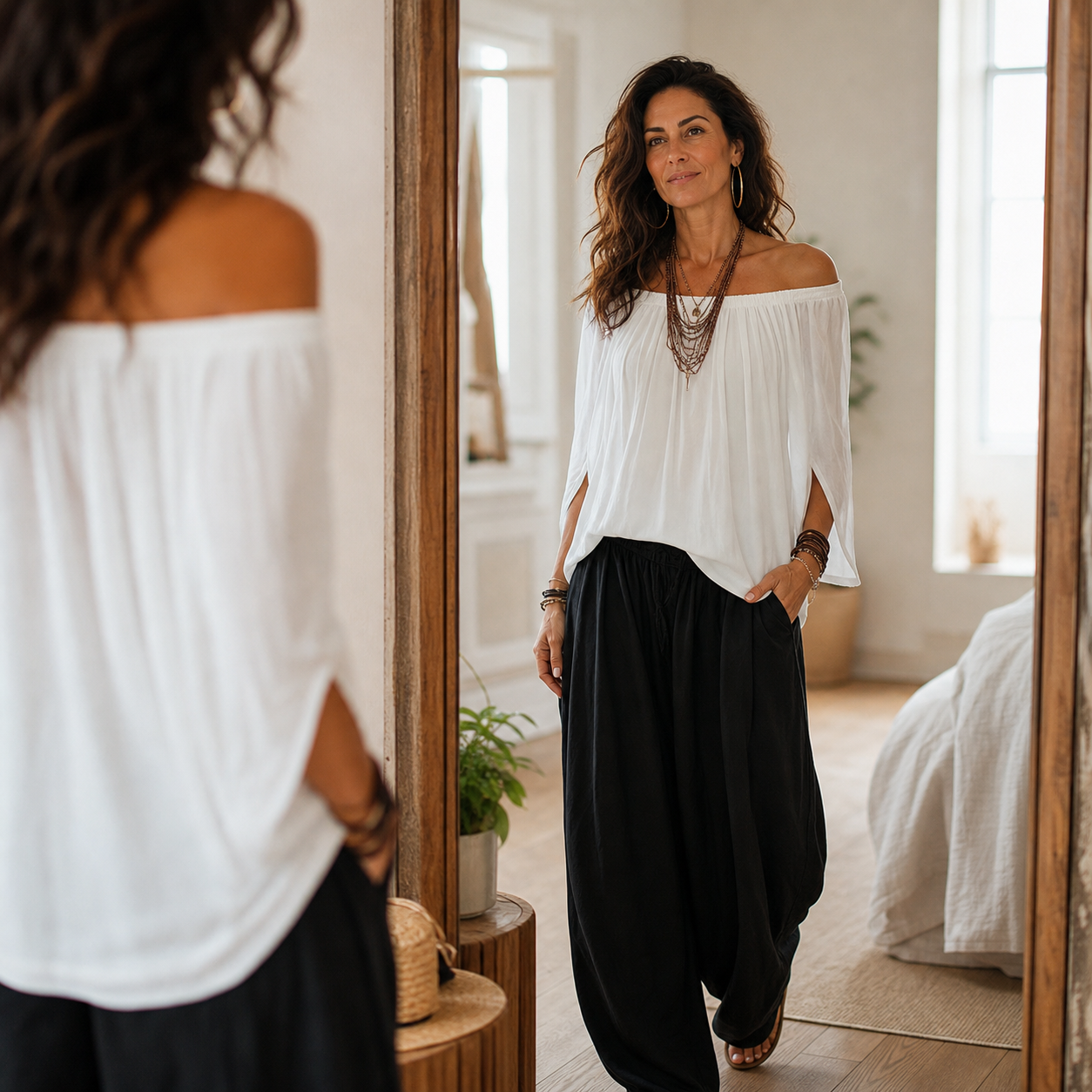 Camilla Ulivelli™ Elegantní set se spadlými rameny