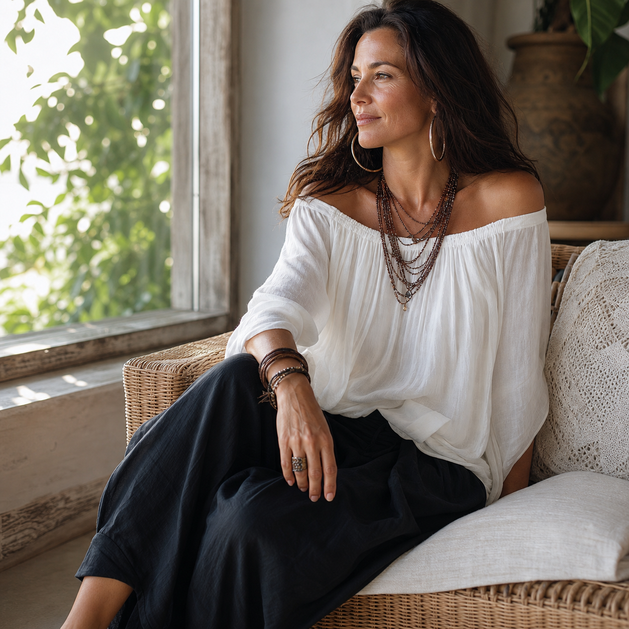 Camilla Ulivelli™ Elegantní set se spadlými rameny