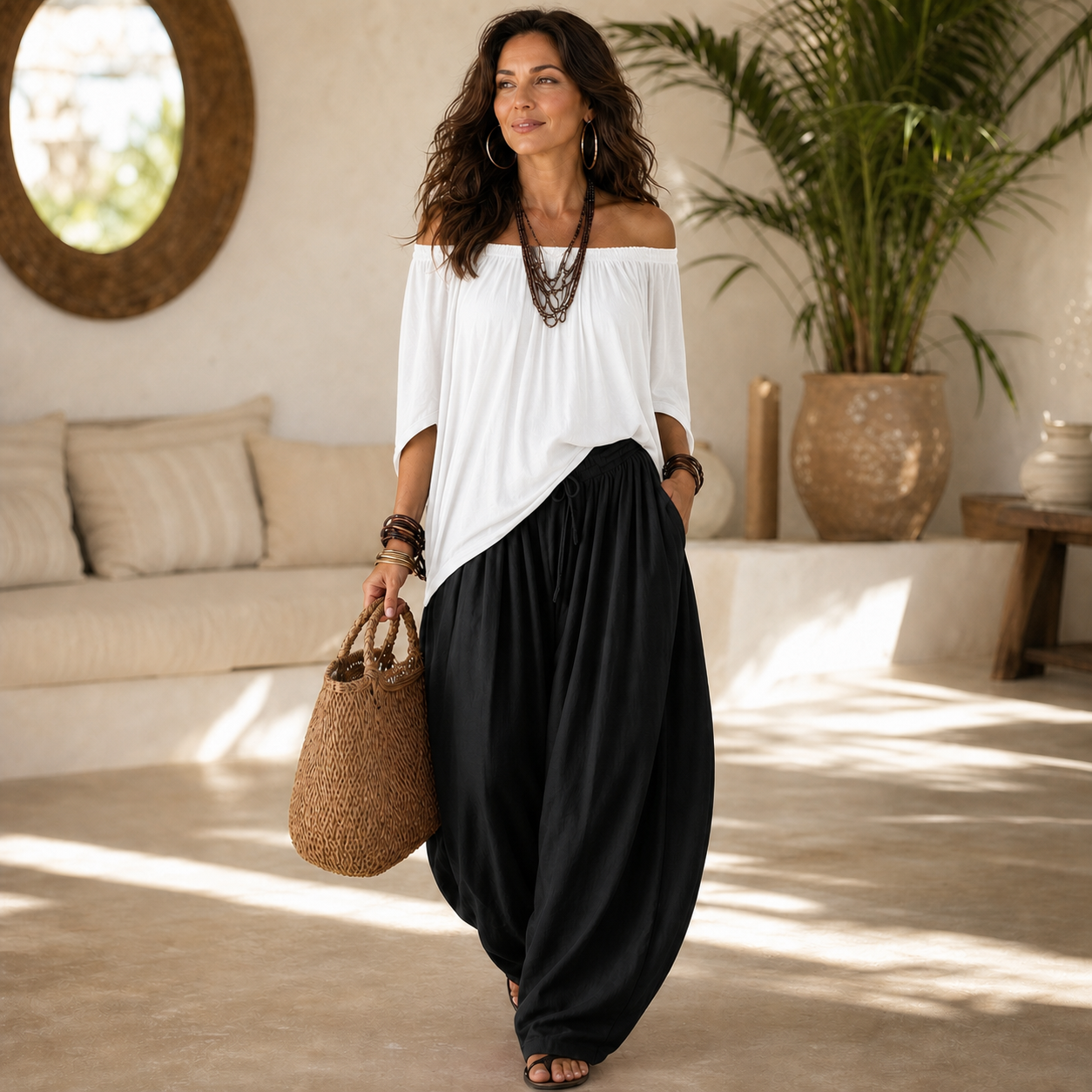 Camilla Ulivelli™ Elegantní set se spadlými rameny