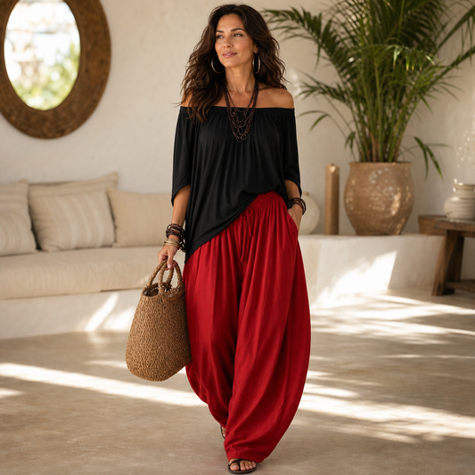 Camilla Ulivelli™ Elegantní set se spadlými rameny