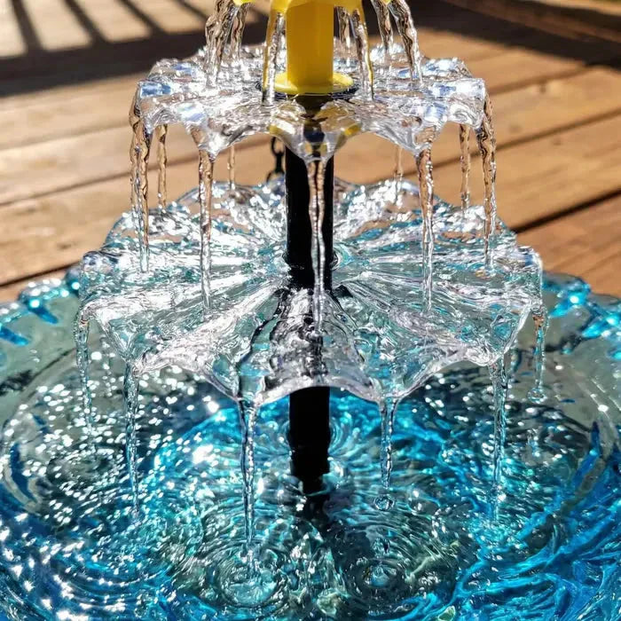Cascadelle™ Solární kaskádová fontána do ptačího koupaliště