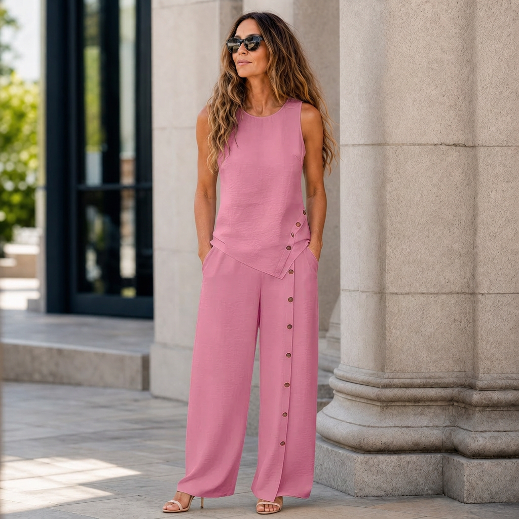 Celeste Maroni™ Dvoudílná souprava pro elegantní každodenní styl bez námahy