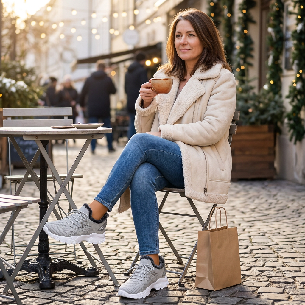 Cozella Plus™ Útulné zimní tenisky pro každodenní pohodlí
