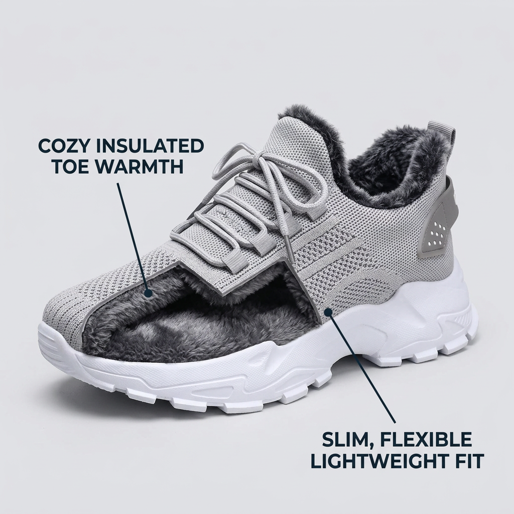 Cozella Plus™ Útulné zimní tenisky pro každodenní pohodlí
