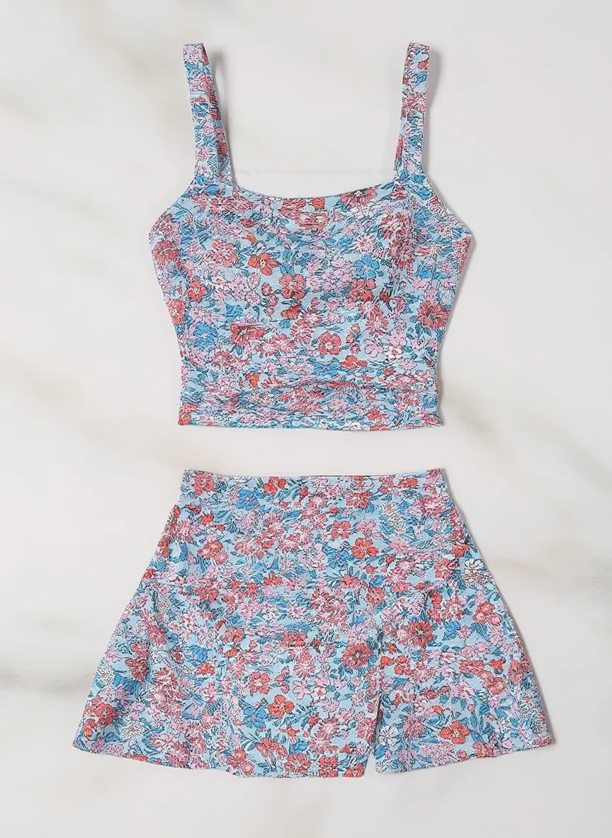 Curvella™ Zeštíhlující tankini s kontrolou břicha