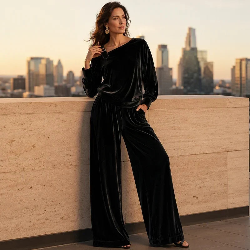 Daria Abbondanza™ Koordinovaný set s odhalenými rameny pro bezstarostnou eleganci