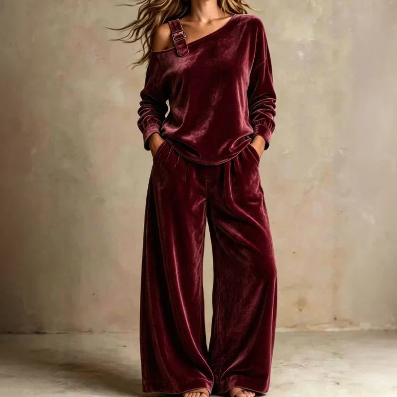 Daria Abbondanza™ Koordinovaný set s odhalenými rameny pro bezstarostnou eleganci