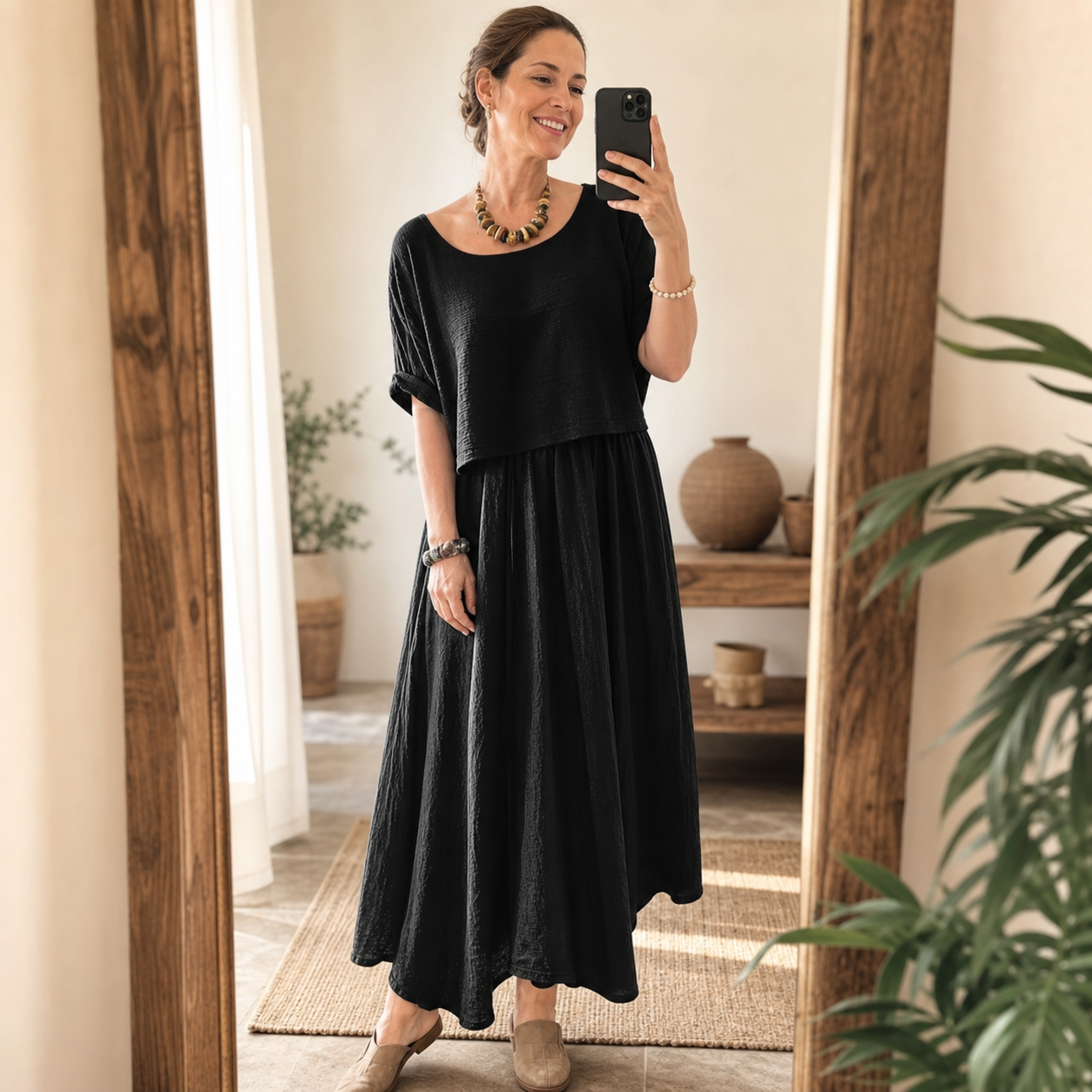 Daria Panozzo™ Lehký dvoudílný letní outfit
