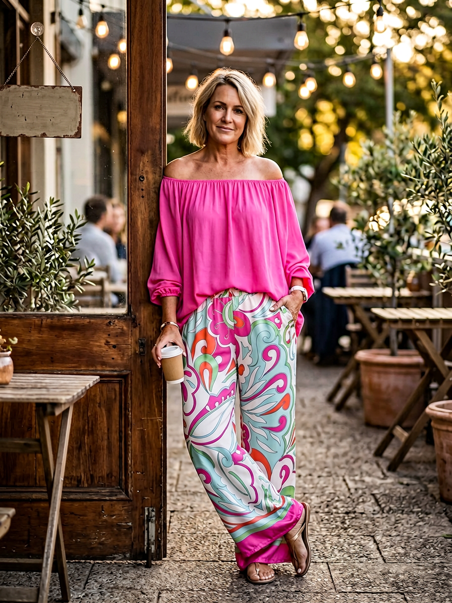 Debora Barchetti™ Lehký set s odhalenými rameny