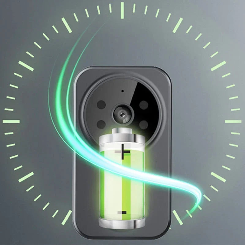 DoorView Pro™ Bezdrátový video zvonek pro bezpečnější otevírání dveří