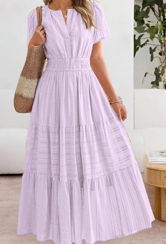 Beatrice Esposito™ Plisované maxi šaty