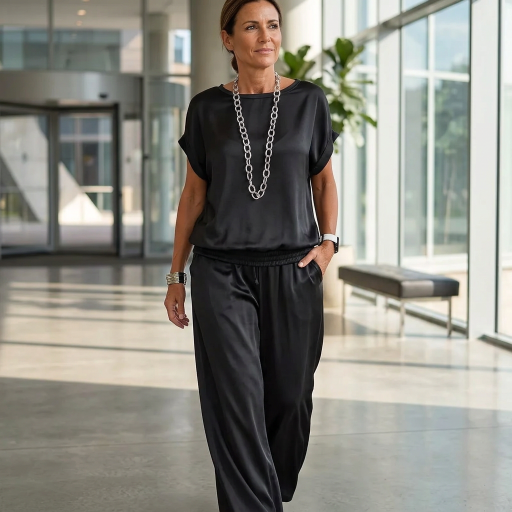 Eleonora Rinaldi™ elegantní saténová souprava