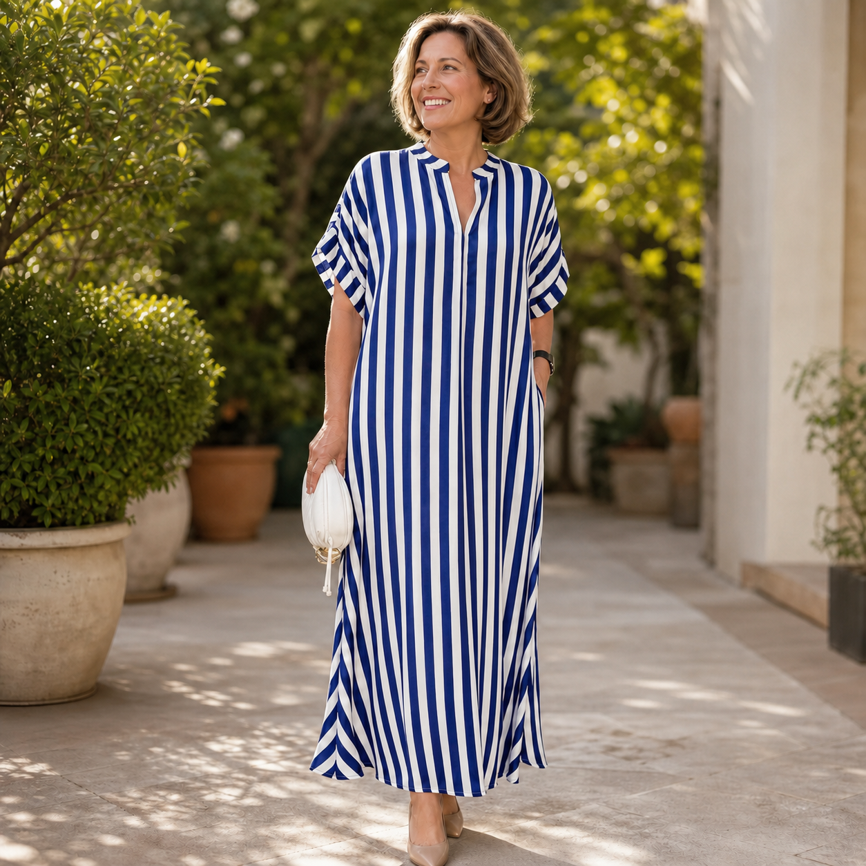 Elettra Zenari™ Elegantní boho maxi šaty na každou příležitost