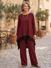 Fausta Aloisi™ Koordinovaný dvoudílný set pro bezstarostný styl