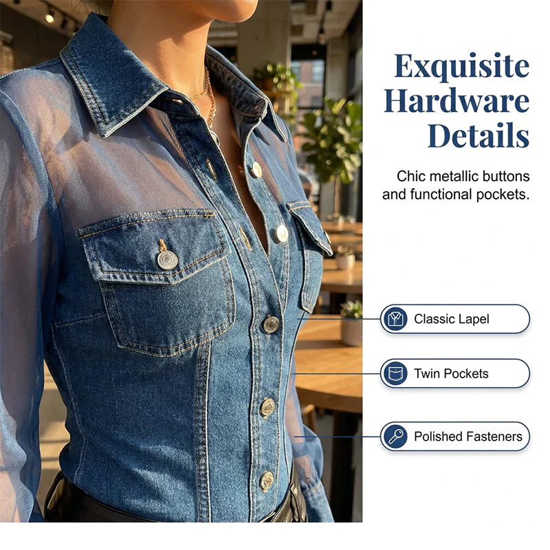 Fausta Paratore™ Elegantní halenka pro všestranné stylování
