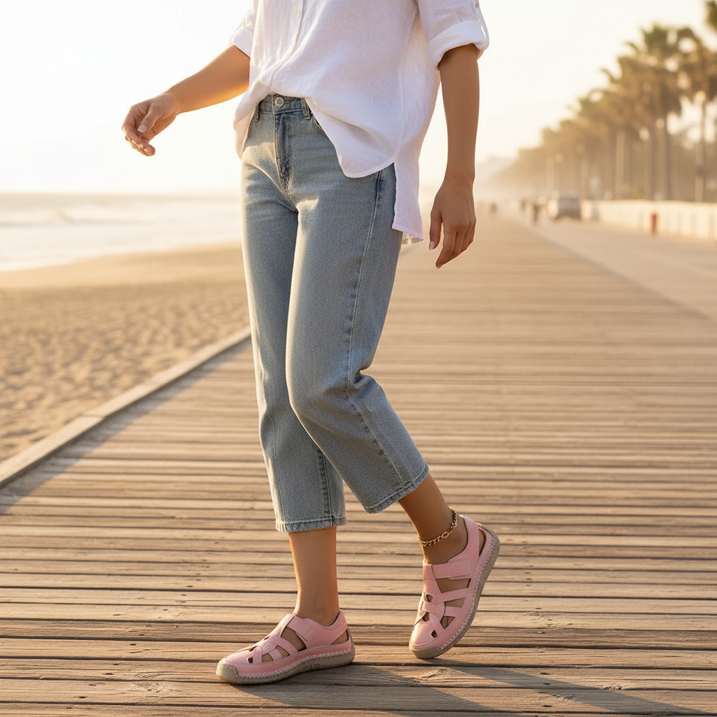 FeatherStep™ Prodyšné letní sandály pro každodenní nošení